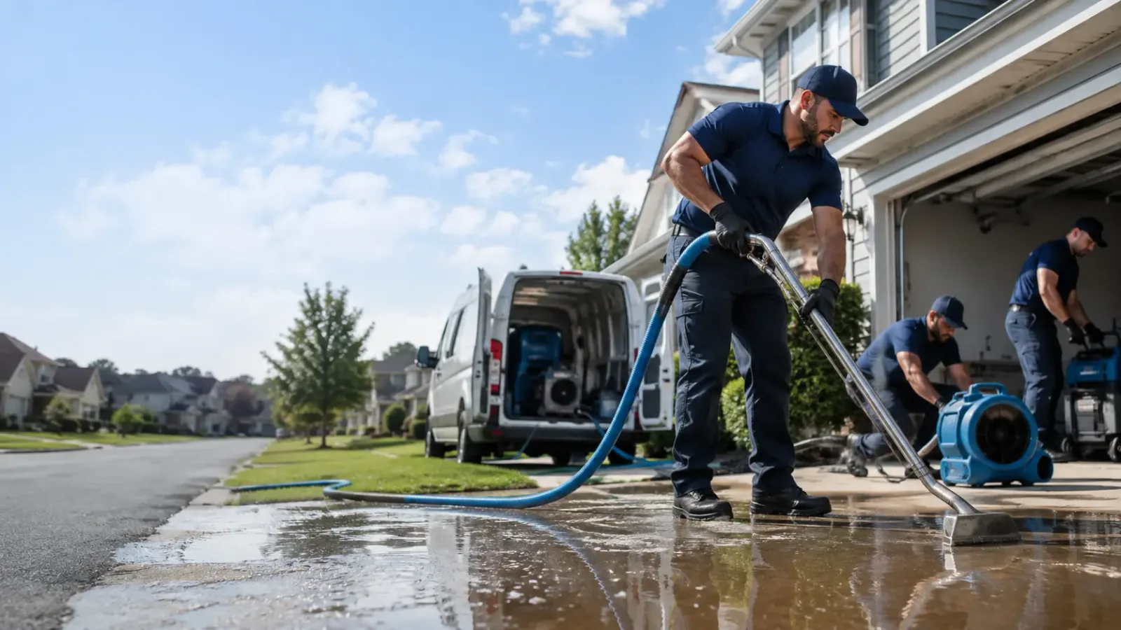 Flooded Basement Cleanup in Ashford, CT